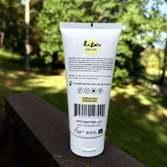 LIFE’S BUTTER Anti-Cellulite Cream, Smoother & Firmer Skin 180 ml, 6 fl oz, NEW - Picture 2 of 3